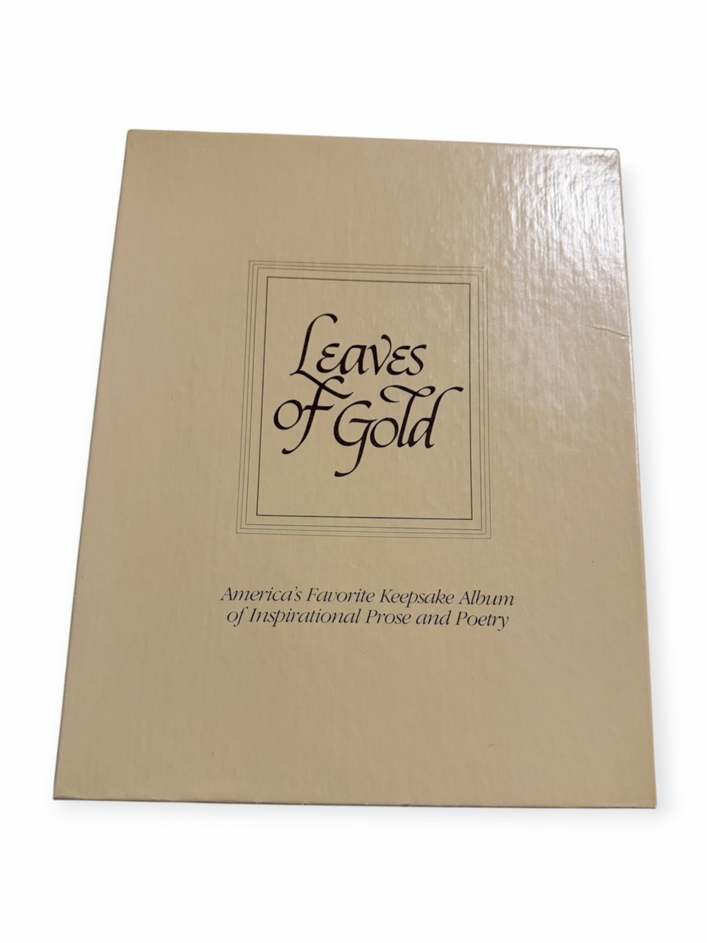 Leaves of Gold Gold Deluxe Edition Hardcover Clyde Francis Lytle 1985 Boxed